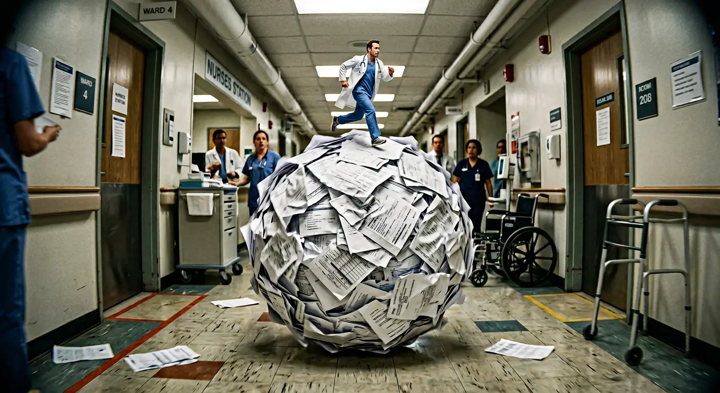 Hospitalist workflow to reduce daily clinical documentation to about one hour with Around Notes